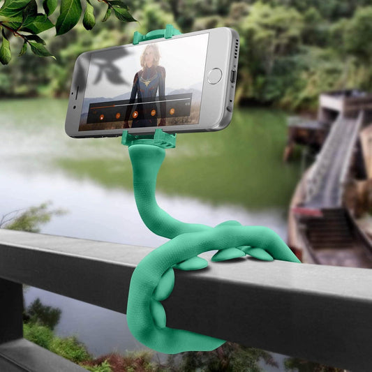 Cute Caterpillar Shape Flexible Mobile Phone Holder
